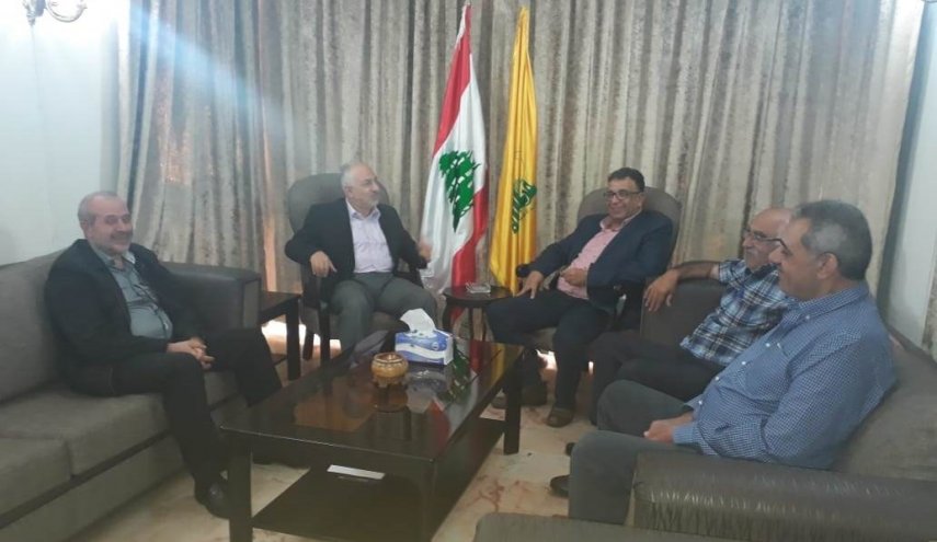  حزب الله يستقبل وفدًا من الجبهة الشعبية لتحرير فلسطين 
