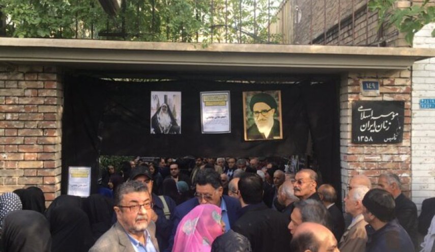 پیکر اعظم طالقانی تشیع شد
