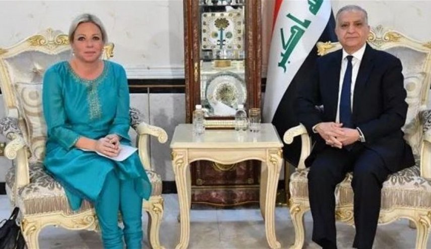 الحكيم وبلاسخارت يبحثان الاوضاع في العراق
