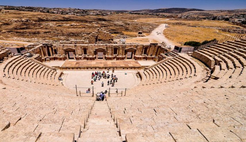 خمس حالات طعن في جرش الاثرية بالاردن