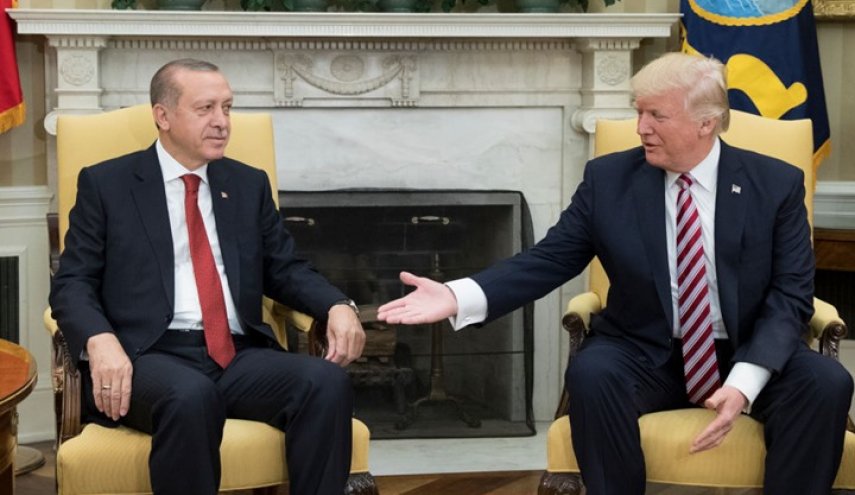 اتصال هاتفي بين ترامب واردوغان بشأن سوريا