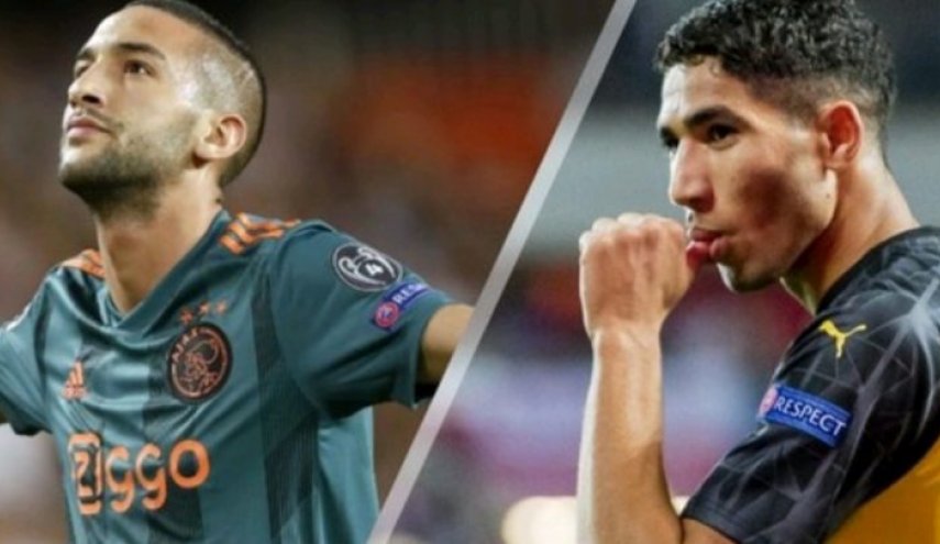 ثنائي مغربي في التشكيلة المثالية لدوري الأبطال
