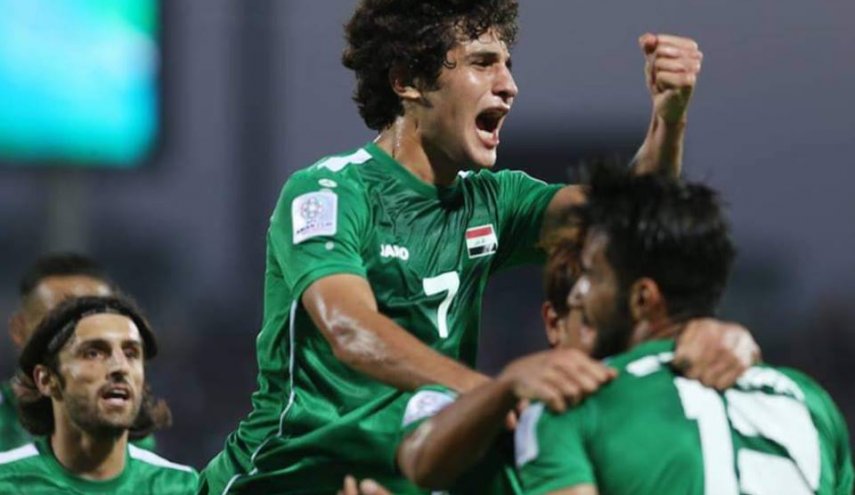نجم المنتخب العراقي: سنقاتل امام المنتخب الايراني من اجل الفوز