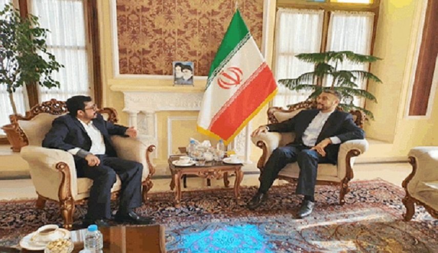 أميرعبداللهيان يبحث التطورات الاقلیمیة مع السفير اليمني في طهران