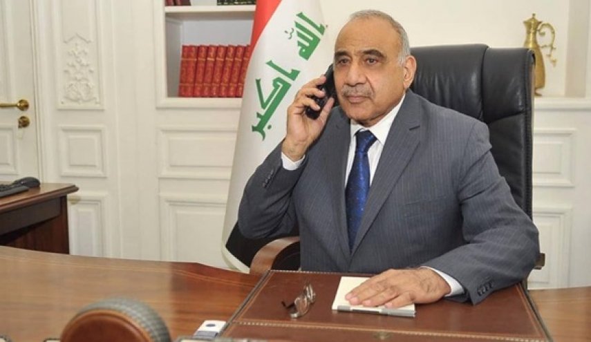 عبد المهدي يهاتف أمير الكويت ورئيس حكومته