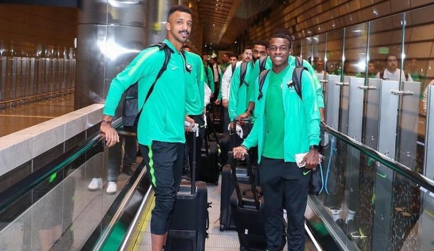 المنتخب السعودي لكرة القدم ينشر صورة من الدوحة !
