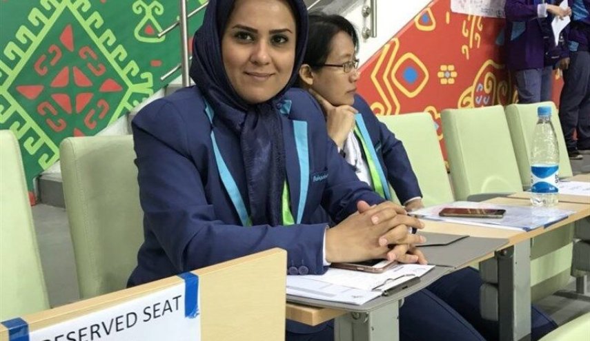 إيرانية تشرف على نهائيات كأس العالم للكرة الشاطئية 