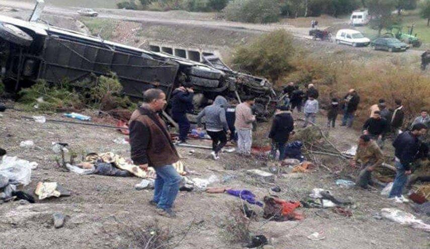 المغرب .. 8 قتلى جراء انقلاب حافلة في اقليم تازة
