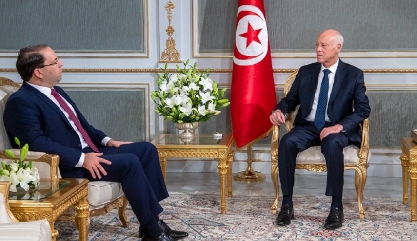 يوسف الشاهد يستقبل قيس سعيّد