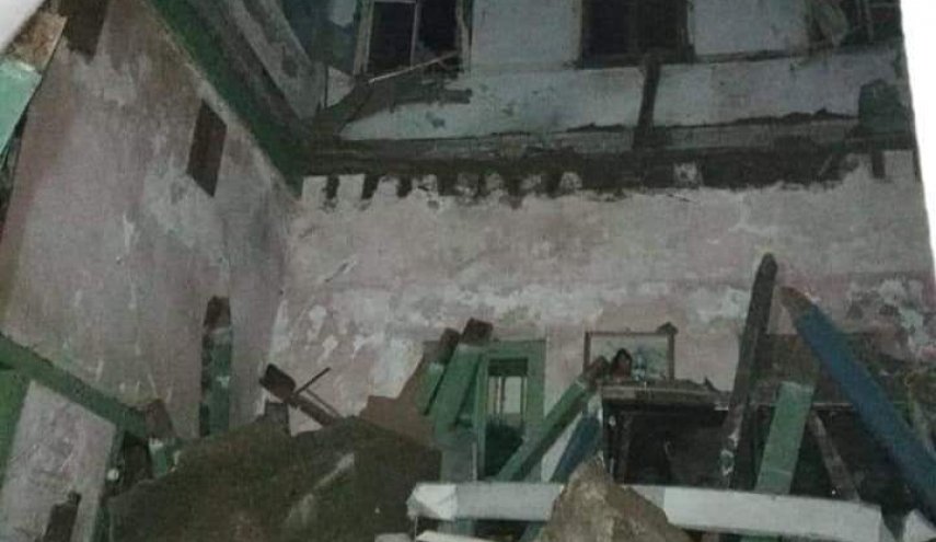 ردود فعل عنيفة على انهيار المبنى السكني في شمال لبنان