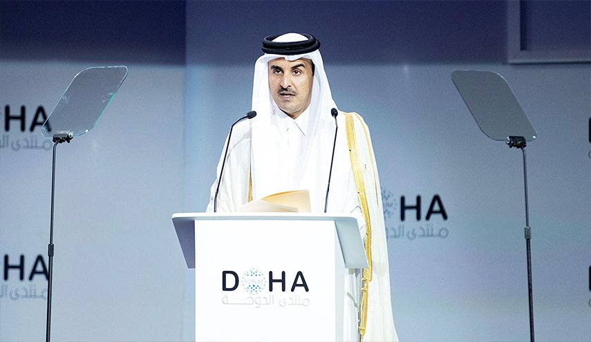 أمير قطر يفتتح أعمال 'منتدى الدوحة'