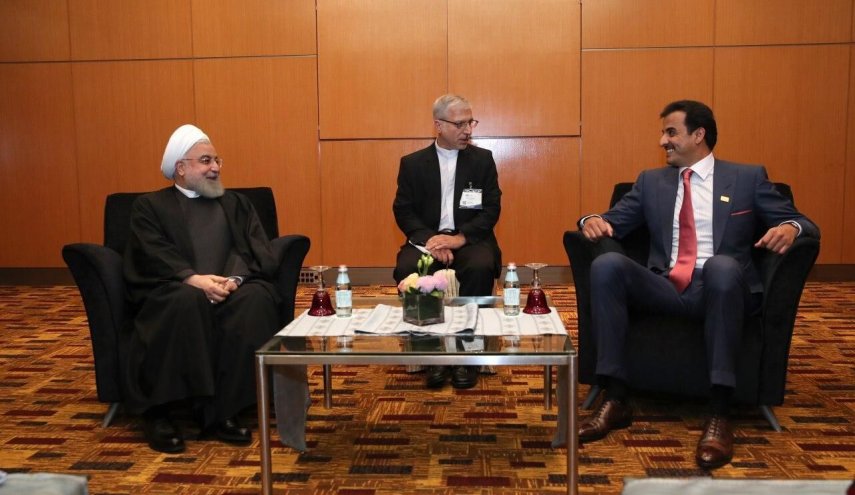 روحاني: ندين ممارسة الضغوط والقيود ضد دولة قطر