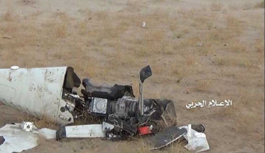 إسقاط طائرة تجسس تابعة لقوى العدوان في محور نجران