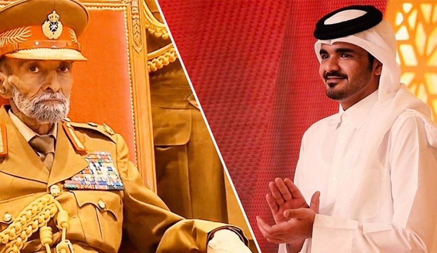 شقيق أمير قطر يُشعل تويتر بتغريدة نارية عن السلطان قابوس