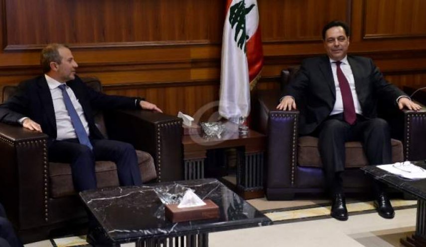 أو تي في: دياب لم يلتق باسيل وما يقال عن أن الاخير يتدخل بالتأليف غير صحيح