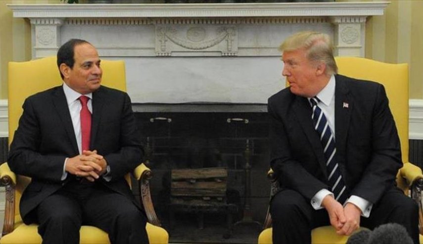 اتصال هاتفي بين السيسي وترامب حول الوضع في ليبيا