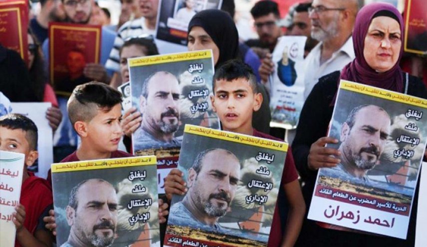 الاسير أحمد زهران يدخل يومه الـ97 في الإضراب 

