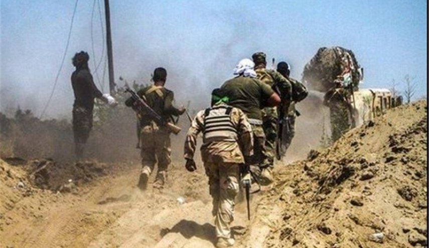 قصف مقر اللواء 45 التابع للحشد الشعبي في القائم