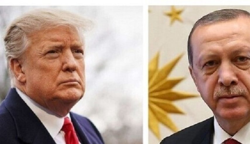 ترامب وأردوغان يبحثان التطورات في المنطقة