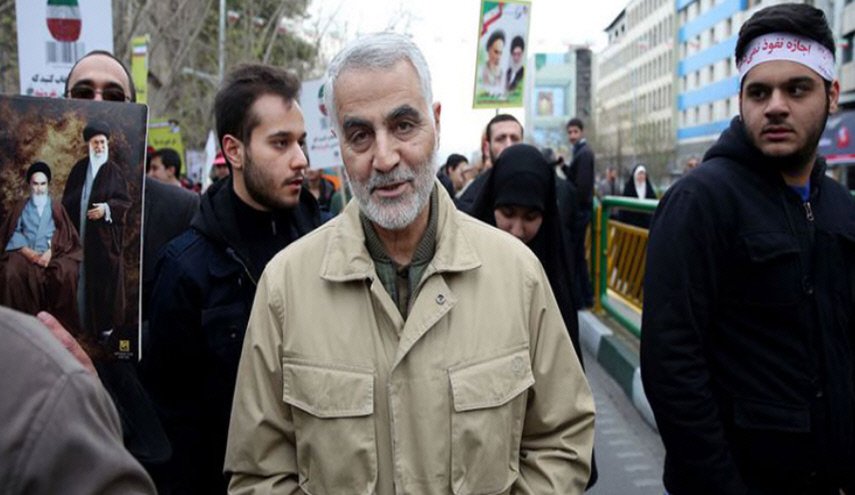 شاهد... هنا سيدفن الشهيد سليماني