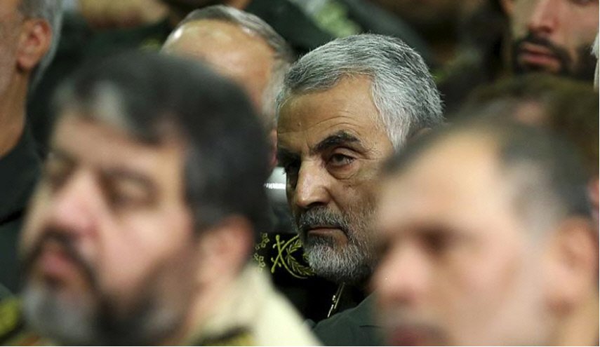 شاهد صور خليفة الشهيد سليماني بعدسة الكاميرات