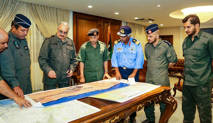 قوات حفتر تعلن إسقاط طائرة مسيرة جنوب طرابلس