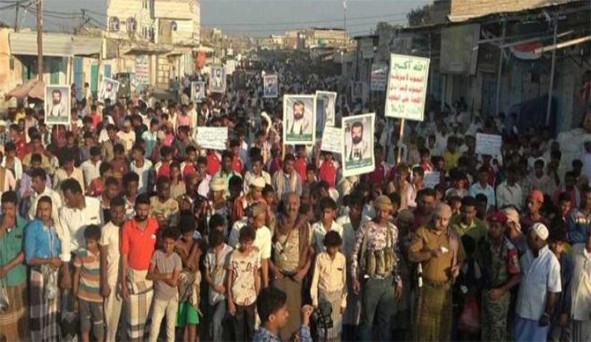 مسيرة جماهيرية تنطلق مساء اليوم في الحديدة 