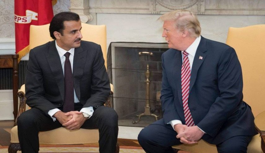 أمير قطر يبحث هاتفياً مع ترامب المستجدات في العراق