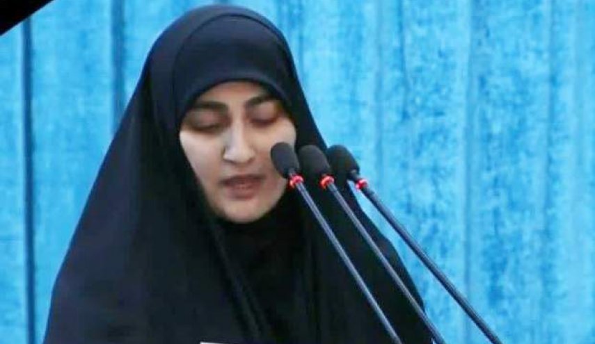 شایعه سازی برای شیر دختر سردار سلیمانی