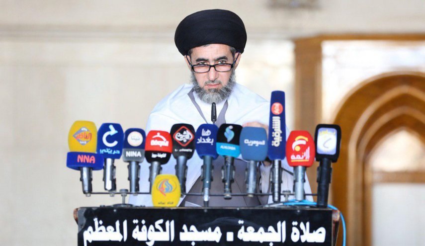 خطیب مسجد کوفه: اشغالگران هر چه سریعتر خارج شوند