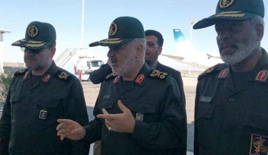 جميع امكانيات الحرس الثوري سترسل الى المناطق المنكوبة بالسيول