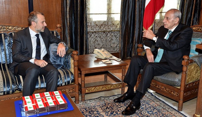 لقاء بري باسيل كان ايجابيا