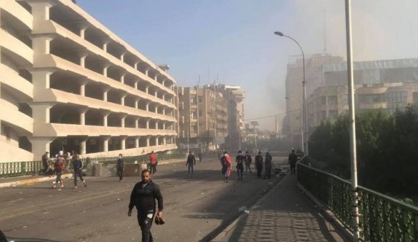 انفجار عبوتين صوتيتين قرب جسر السنك وسط بغداد