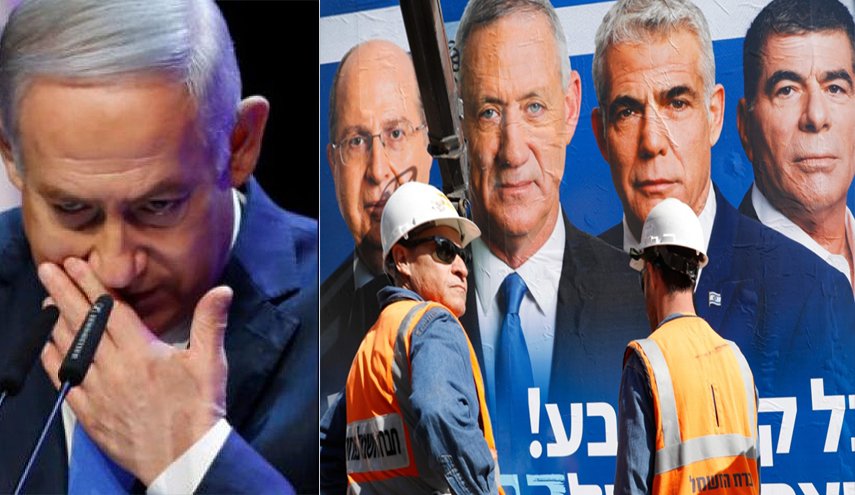 تفوق 'أزرق أبيض' على 'ليكود نتنياهو' باستطلاعات الراي