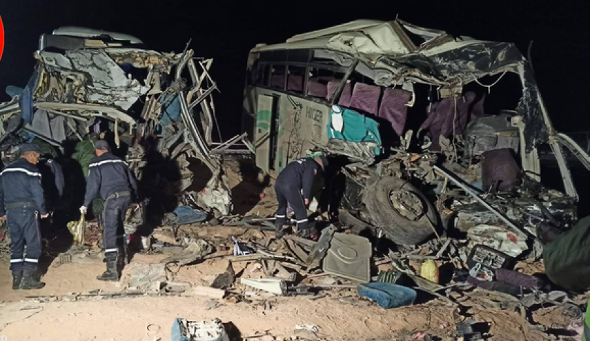 الجزائر.. مجزرة مرورية تودي بحياة 12 شخصًا و46 جريح