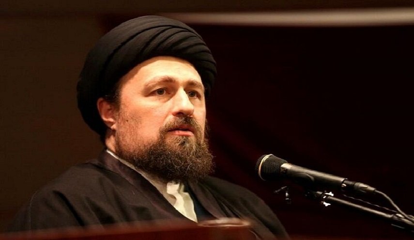 السيد حسن الخميني يبرق للمرجع آية الله علي السيستاني