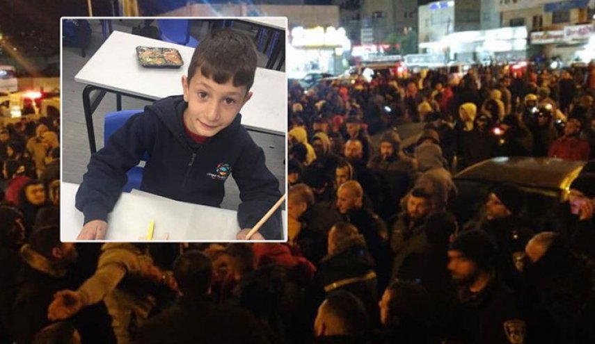 المقدسيون يبحثون عن طفل مفقود

