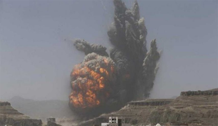 العدوان السعودي يشن 40 غارة على الجوف ونهم ونجران