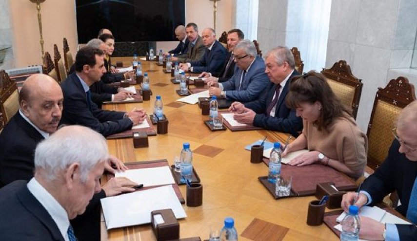 بشار الأسد يستقبل مبعوث بوتين الخاص..ماذا دار بينمهما؟