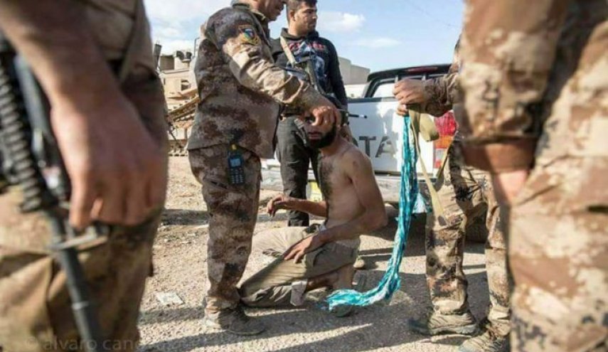 استخبارات العراق تكمن لارهابيين بحوزتهم أسلحة بالقائم