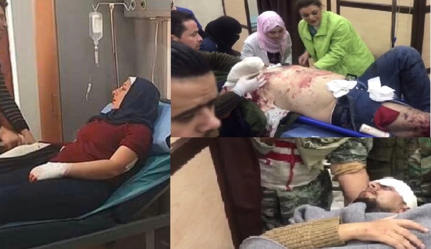 رسیدگی مقامات دولتی سوریه به وضعیت خبرنگاران مجروح العالم در حلب