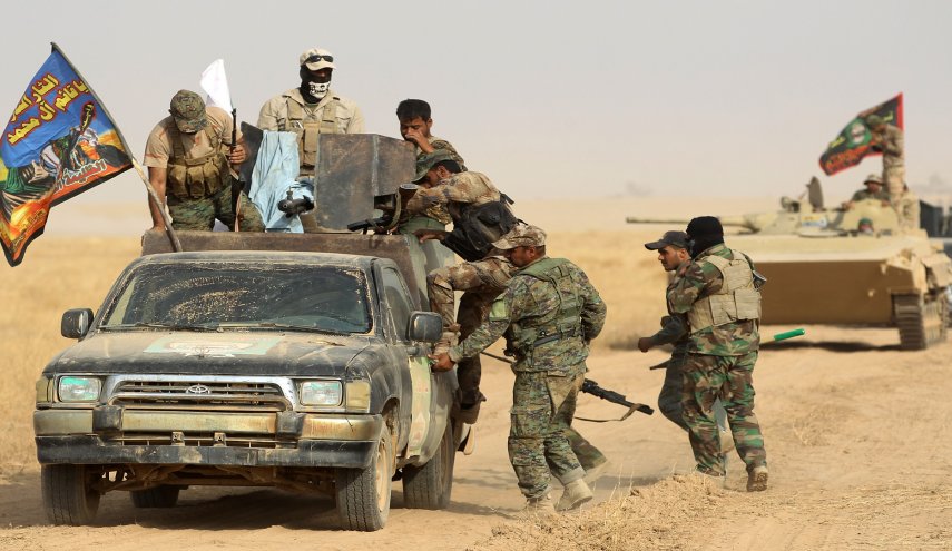 الحشد الشعبي يعزز تواجده في مناطق شمال شرقي ديالى