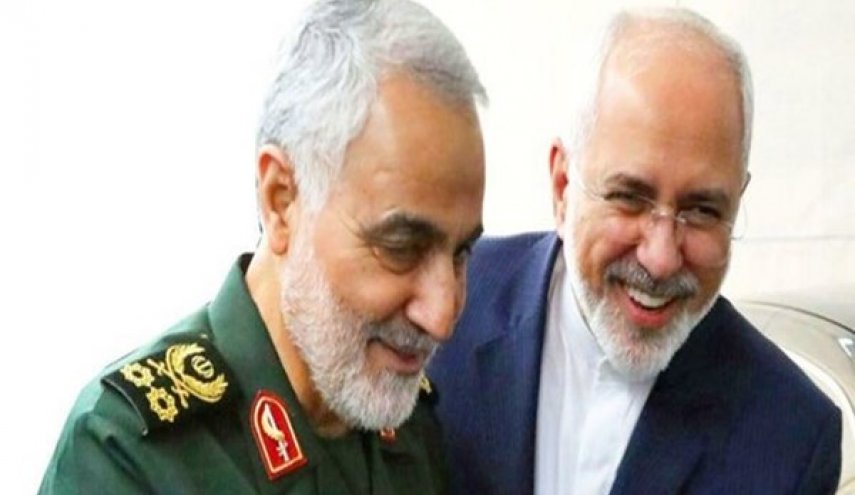 ظريف: اغتيال الشهيد سليماني سيزيد عزيمة محور المقاومة

