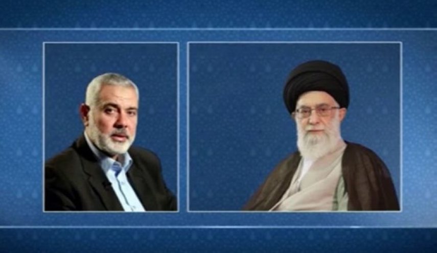 هنية يهنئ آية الله خامنئي بذكرى انتصار الثورة الاسلامية