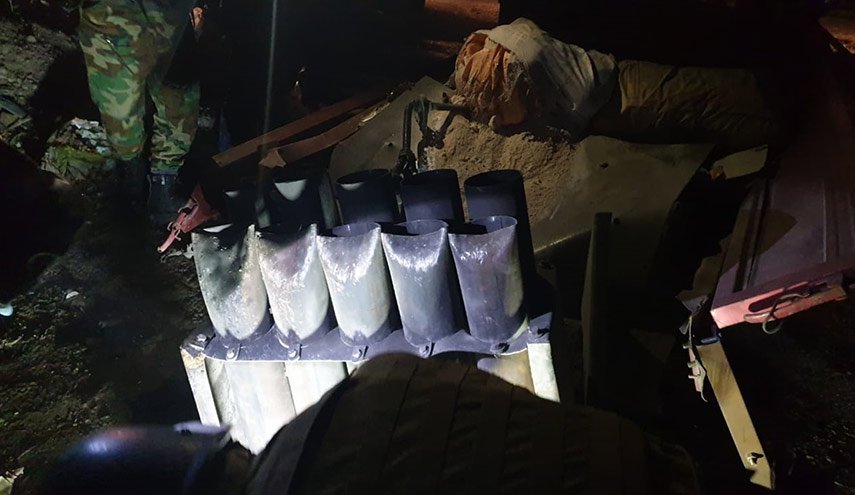 بالصور.. العثور على منصة الصواريخ التي استهدفت المنطقة الخضراء 