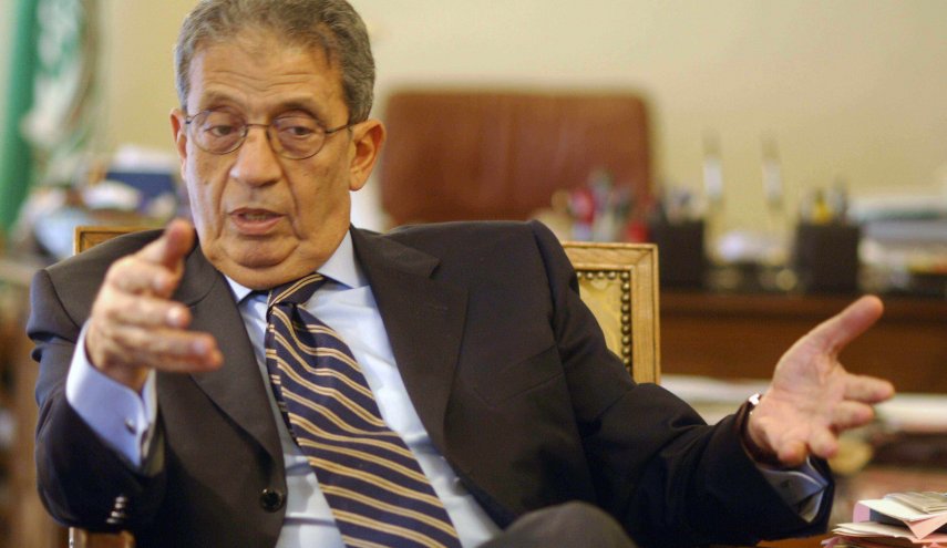 عمرو موسى يعلق على عودة سوريا الى الجامعة العربية 