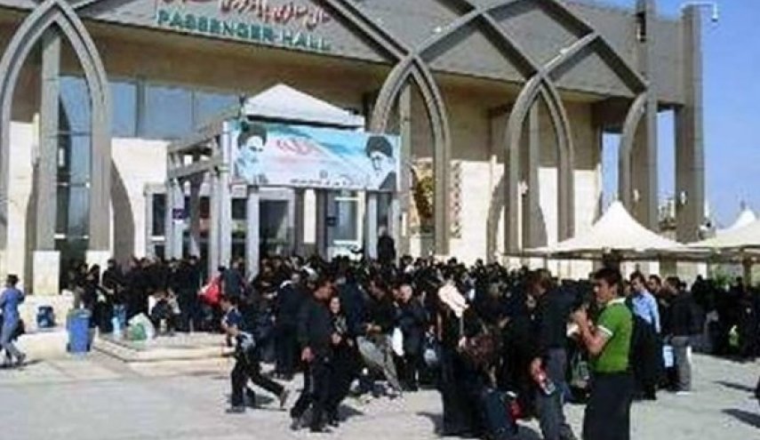استئناف نشاطات منفذ مهران الحدودي مع العراق