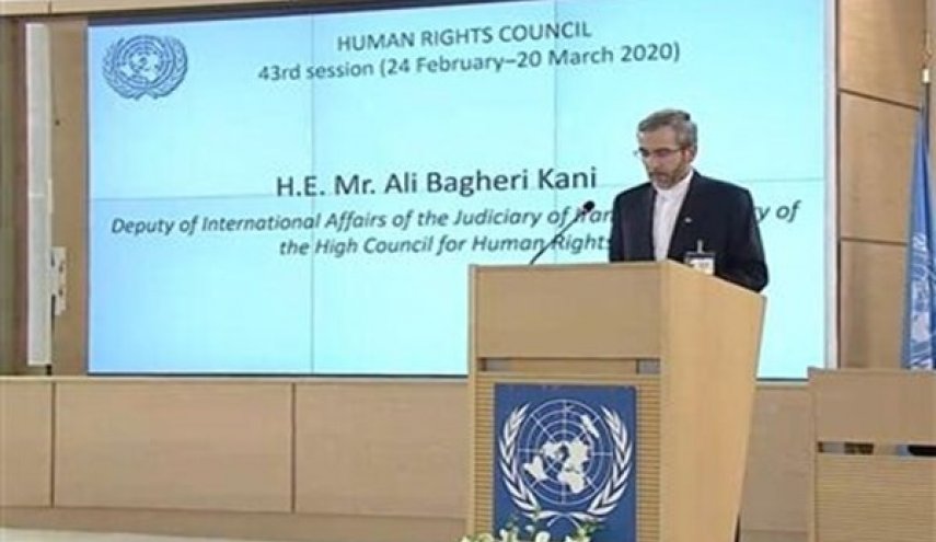 ايران : البلدان التي تفرض الحظر على الادوية ليست مؤهلة لعضوية مجلس حقوق الإنسان

