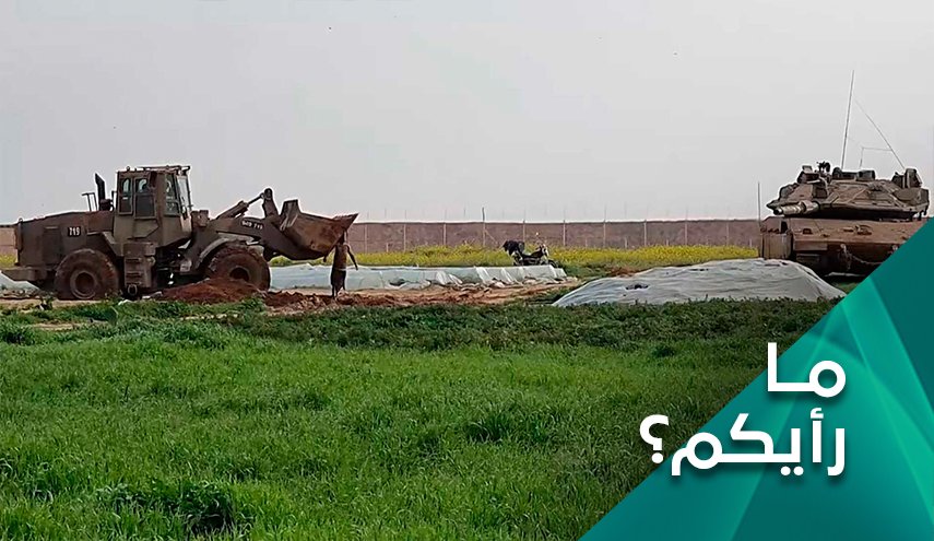 'مسيح غزة' المصلوب علی الجرافة يشعل روح المقاومة