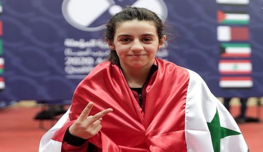 طفلة سورية تصبح أصغر لاعبة في أولمبياد 2020